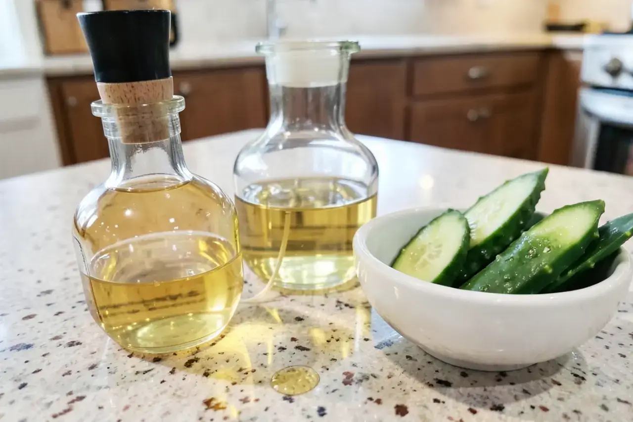 Cucumber and oil for a refreshing DIY face mask – Perfect for hydration by yesvsno.net
