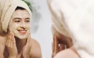 DIY face mask treatment with natural ingredients – Relaxing skincare routine by yesvsno.net.