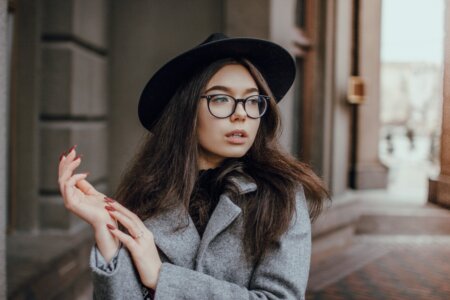 a-girl-wearing-eyeglasses