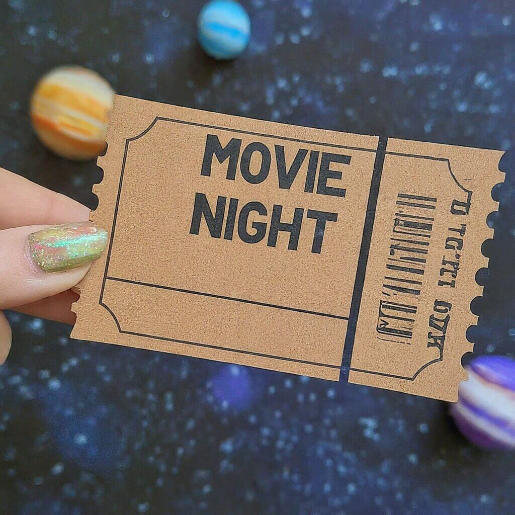 ideas-for- a-movie-night-diy-ticket