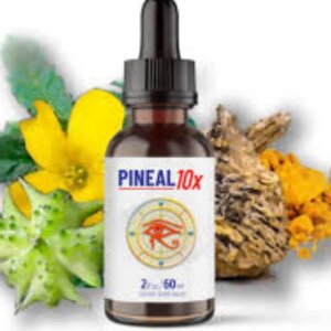 Pineal 10x bottle with eye dropper, designed to awaken your third eye and support pineal gland health-best-supplements