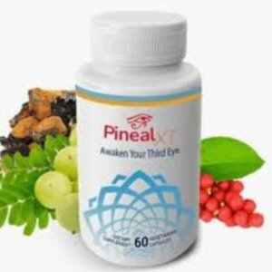 Pineal XT bottle for pineal gland activation with natural ingredients like turmeric and ginseng