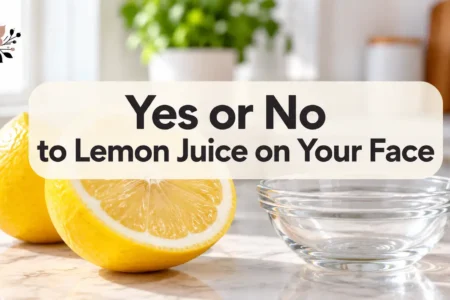 A sliced lemon and a small glass dish on a bright kitchen counter, soft natural light, clean and simple composition,
